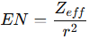 Electronegativity Calculator Online, Allred–Rochow Electronegativity Formula