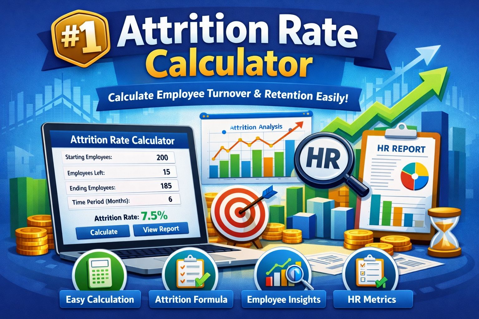 Attrition Rate Calculator – Kus Calculator